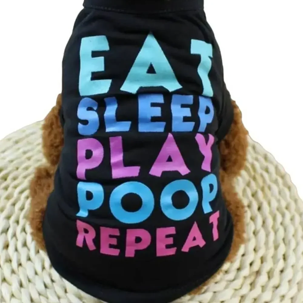 Tea Cup dog shirt Cute small dog clothes XS, Small, Large, X-large Sz Chart - Picture 4 of 7